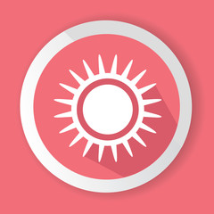 Sun symbol,vector