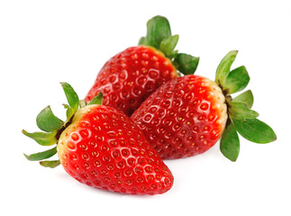 Ripe strawberry