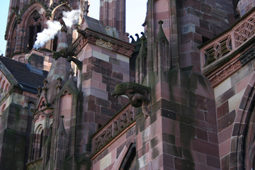 Naklejka premium Gárgola