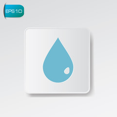 Water sign,vector