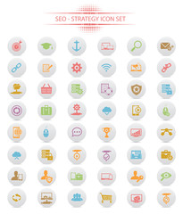 Internet Marketing buttons,Colorful version