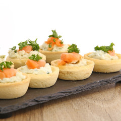 Bouchées au saumon