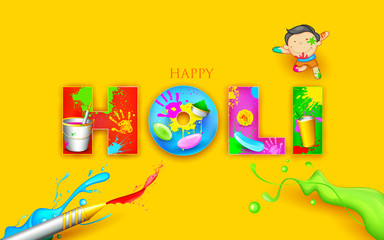 Colorful Happy Holi