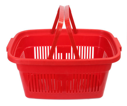 Red Shopping Basket