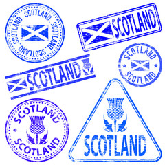 Scotland Rubber Stamps