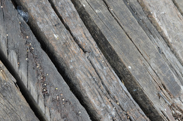 Old dirty wooden