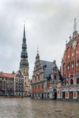 Fototapeta premium Riga Town Hall Square