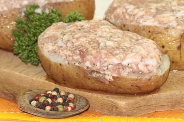 pommes de terre farcies