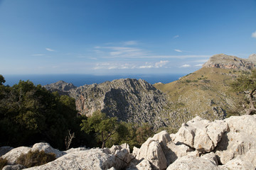 Serra de Tramuntana - mountains on Mallorca, Spain