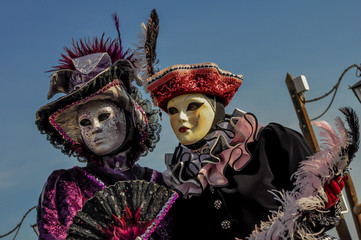 Fototapeta na wymiar Carnival de Venise