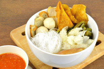 Suki meal set.Asian food style.