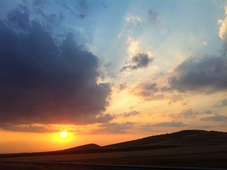 Beautiful sunset