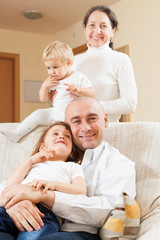 Obraz premium happy family
