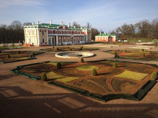 Kadriorg palace gardens in Tallinn
