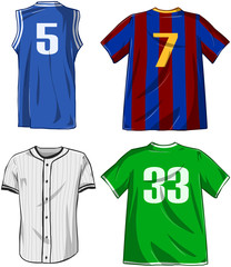 Sports Shirts Pack - 62225085