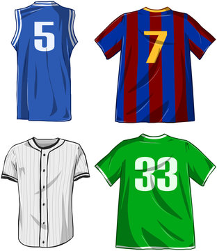 Sports Shirts Pack