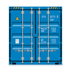 Freight shipping, cargo container