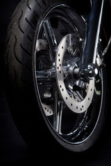 Naklejka premium Motorcycle tire