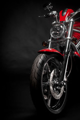 Red motorcycle © bizoo_n