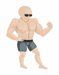 Fototapeta premium male bodybuilder