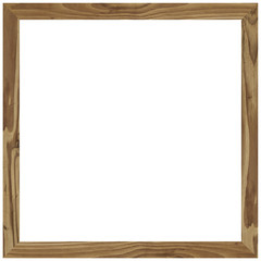 Bilderrahmen aus Altholz schmal 1:1