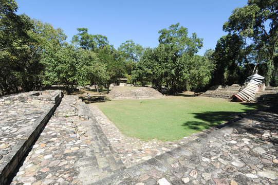 The Mayan ruins of Las Sepulturas near Copan