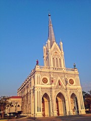 Ancient church in Thailand