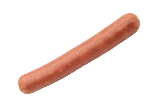 sausage on a white background