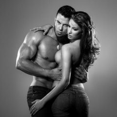 Passion woman and man