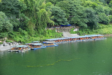 li river in guilin scenery,china