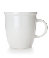 White coffee cup