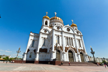 Cathedral of Christ the Saviour in Moscow, Russia