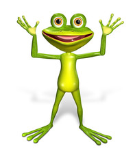 green frog