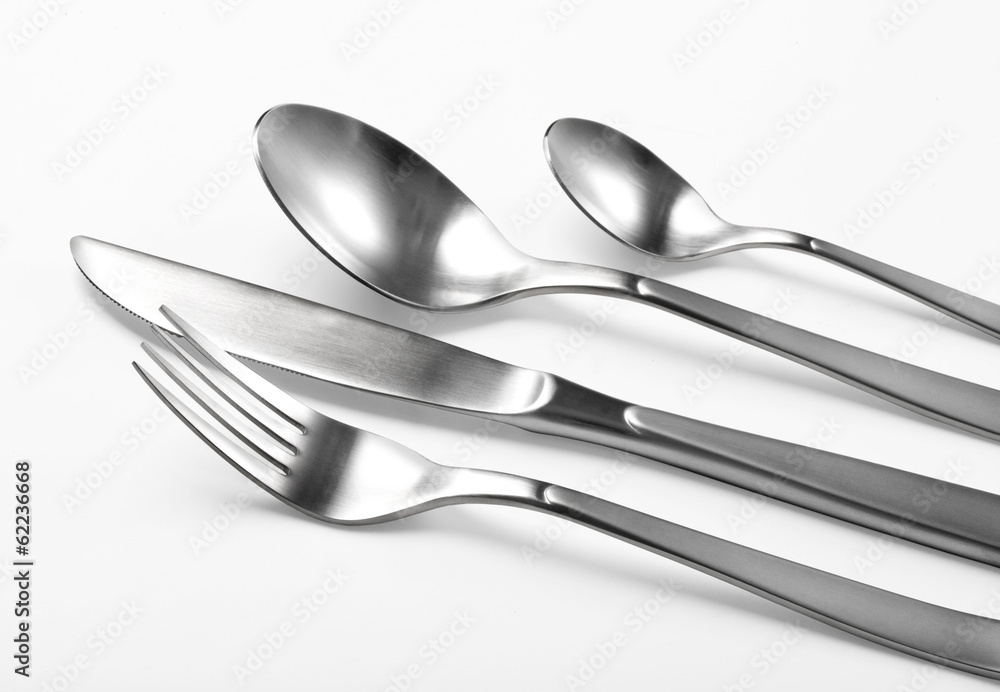 Wall mural Cutlery set