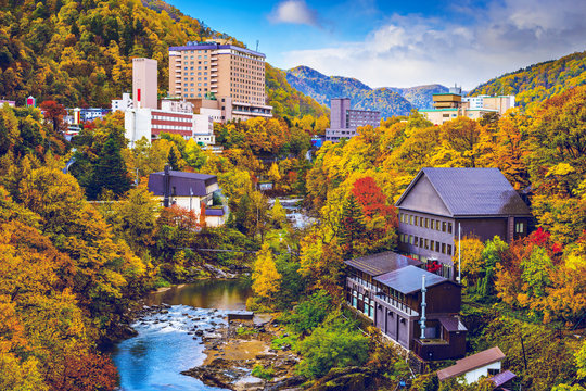 Fototapeta Jozankei, Japan