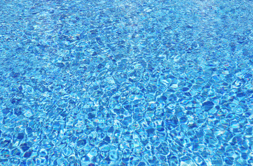 Pool blue water background