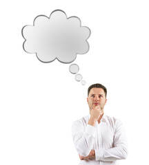 man thinking