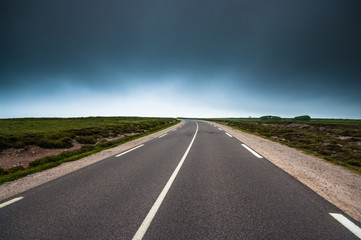 empty road