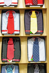 Necktie and shirts