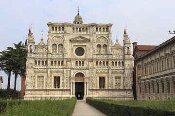 Fototapeta na wymiar Certosa of Pavia, Italy