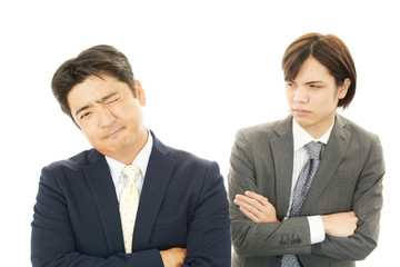 苦悩するビジネスマン