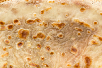 background of fried pancake