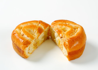 Apple Custard Rolls