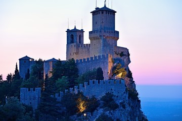 San Marino castle