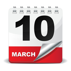 10 MARCH ICON