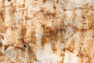 background of old rusty iron