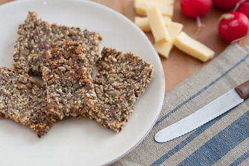 Vollkorn Knäckebrot