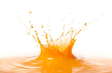sinaasappelsap splash