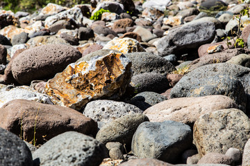 Fototapeta premium stone river background