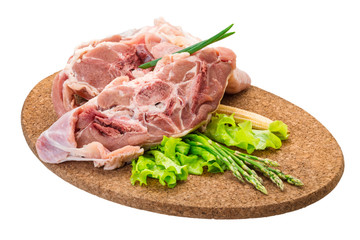 Raw lamb